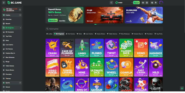 Explore the Exciting World of Online Casino BC Game Indonesia